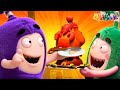 Oddbods | NEW | At The Restaurant | Funny Cartoons For Kids