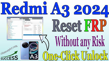 Redmi A3 2024 Reset FRP UNLOCK Android 14 One-CLICK BY DFT Pro #Gsmsanjoy