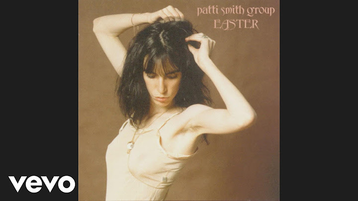 Patti Smith Group - Because the Night (Audio)