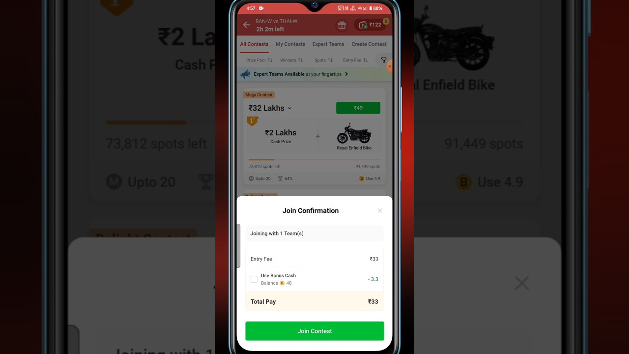 My 11 Circle me Bonus Kaise Use Kare || My 11 Circle Bonus use #shorts