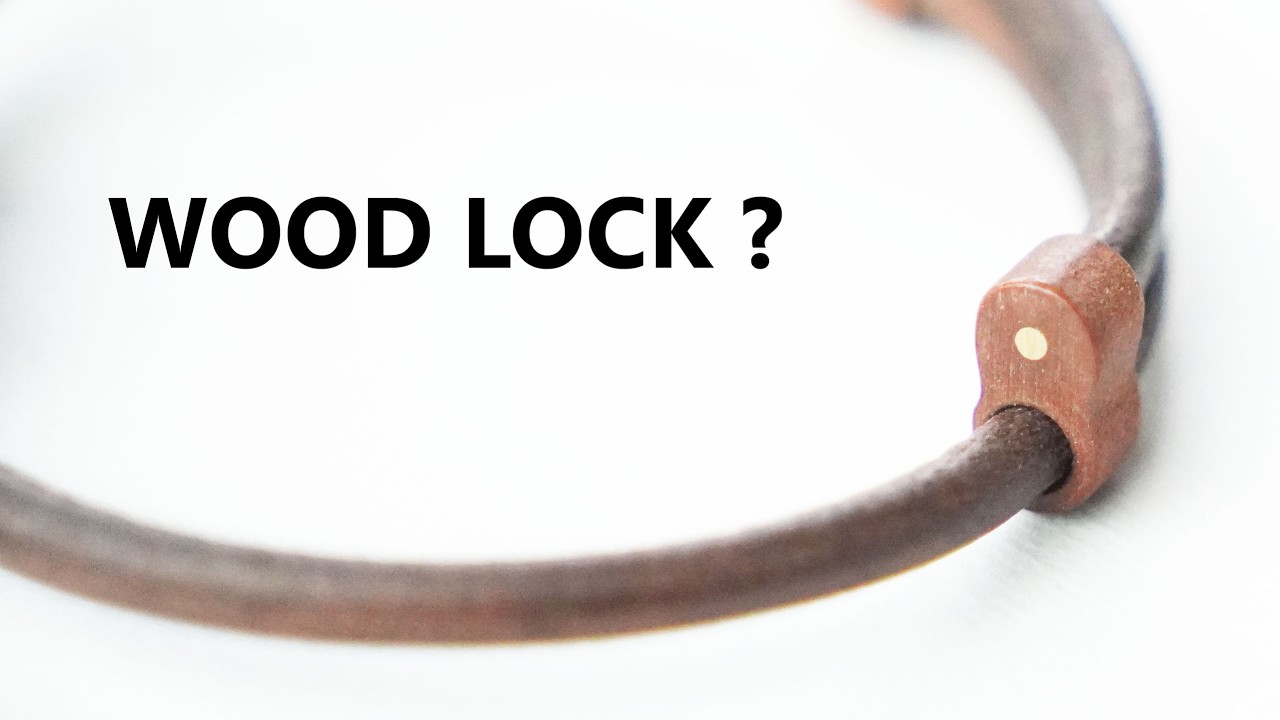 You Won’t Believe This Wooden Sliding Lock…