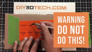 Ortur Laser  -  Do NOT Do This (Cutting Vinyl)!