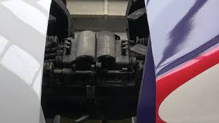 (4K) JR東日本 E3系新幹線 L53編組解編離開福島車站
