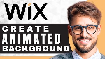How to Add Animated Backgrounds on Wix | Wix Tutorial (2025)
