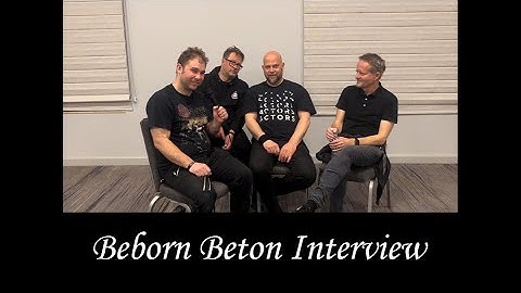 Beborn Beton ( Dark Force Fest 2025 ) interview & live performance by Michael Nagy