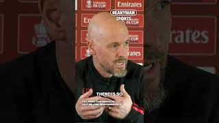 Very sad for British football culture but it is also inevitable | Erik ten Hag on FA Cup replays