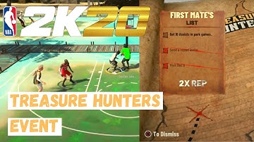 2k20 treasure hunt | Finding map | Completing challenges