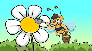 Desenho Infantil Abelhinha Do Jardim