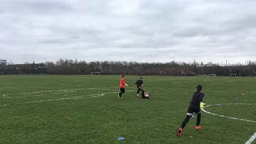 1v1 small sided condition game U11s