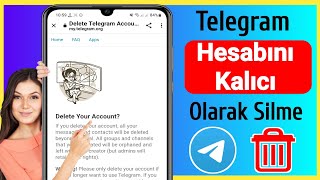 Telegram Hesabını Kalıcı Olarak Silme 2023 | TELEGRAM HESAP SİLME (KALICI)