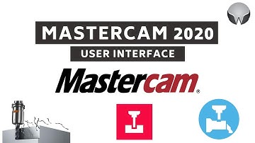 Mastercam 2020 User interface
