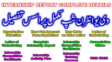 Internship Report Complete details. How make a  internship report. Offer letter, ICC, PPT and VIVA