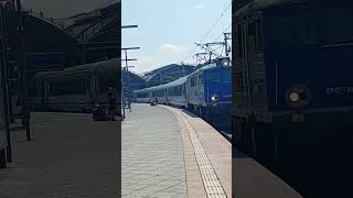 Rozruch pociągu IC Pomorzanin💙🤍