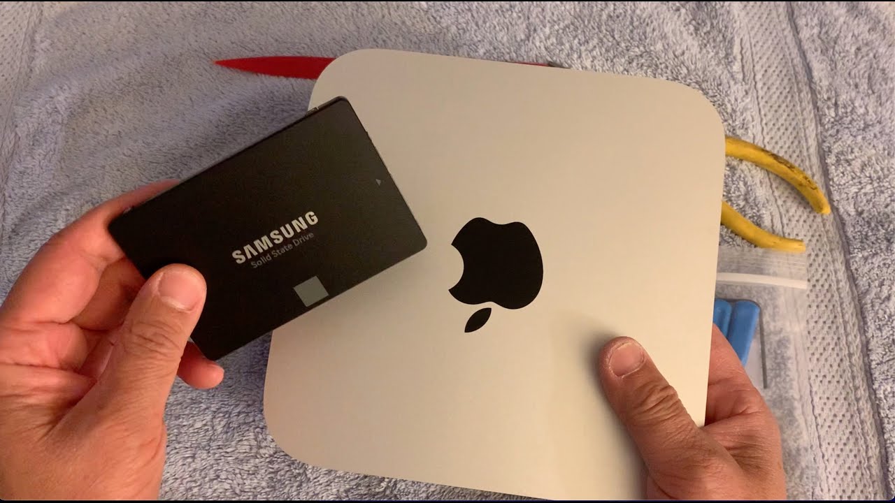 mac mini 2014 add ssd