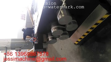 polyester cord reinforcement straps making machine video