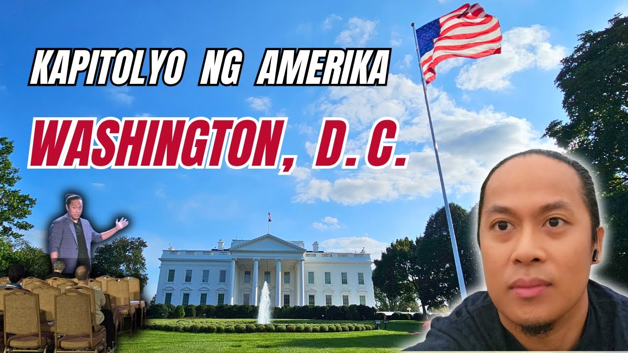 First Business Trip in WASHINGTON, D. C. | Pinoy in USA | Filipino Life in America