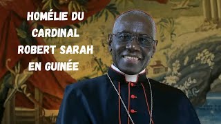 HOMÉLIE DU CARDINAL ROBERT SARAH À LA PAROISSE SAINT KIZITO