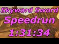 Zelda: Skyward Sword Any% Speedrun in 1:31:34