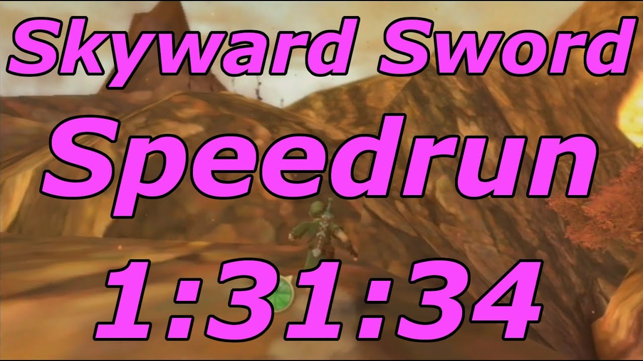 Zelda Skyward Sword Any Speedrun in 13134 YouTube
