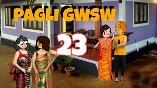 Pagli Gwsw 23  New Bodo Cartoon   Sad Bodo Cartoon   Emi Boro