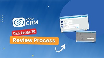 #30 How to Set Up Review Process in Zoho CRM ( தமிழில் ) !