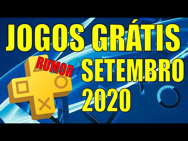 JOGOS GRÁTIS PS PLUS OUTUBRO 2020 !!! RUMOR !!! 