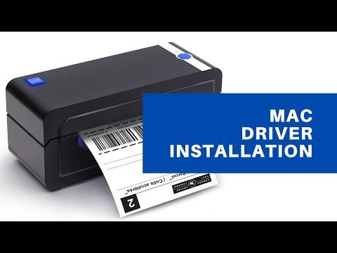 Mac Setup Video for the LH-560 Label Printer