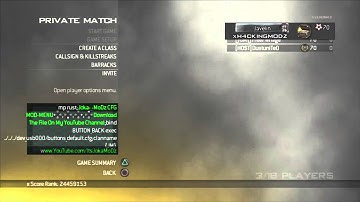 ♦MW2 DEFAULT BUTTONS CFG INFECTION LOBBY♦