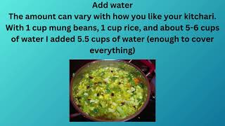 Tuesday Tidbit Mar 24 2025 How to make Kitchari
