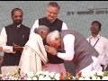 PM Modi bows to 104 Years old Maa Kunwar Bai for her exemplary contribution to #SwachhBharat