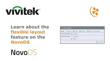 New Feature: Flexible Layout for NovoDS digital signage solution