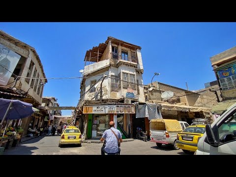 دمشق جولة في حي الأمين و طالع الفضة  2022