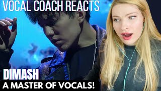 Vocal Coach Reacts: Late Autumn秋意浓-迪玛希 Dimash Kudaibergen Димаш Кудайберген, Moscow concert Fancam!