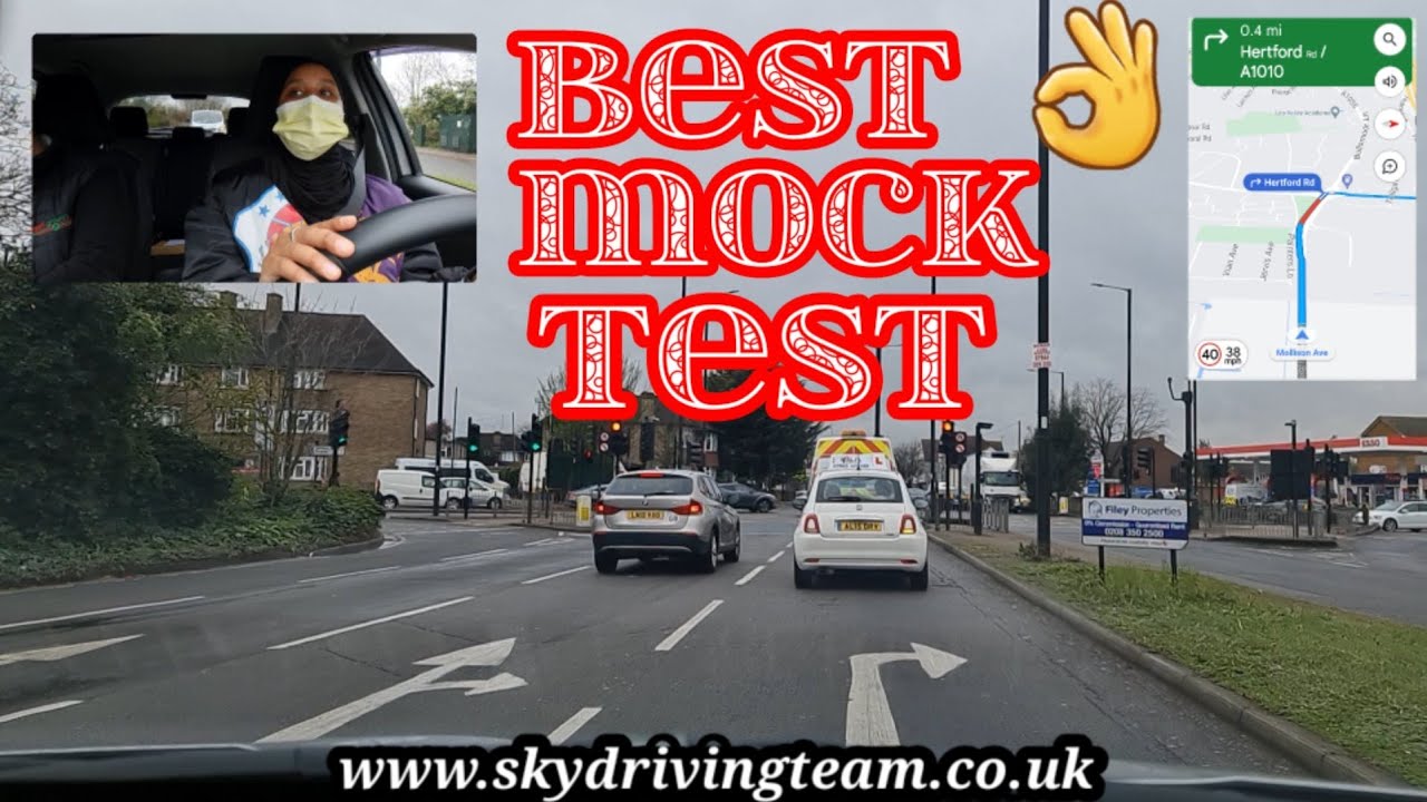 Best Mock Test Enfield London Test Route How To PASS Driving Test
