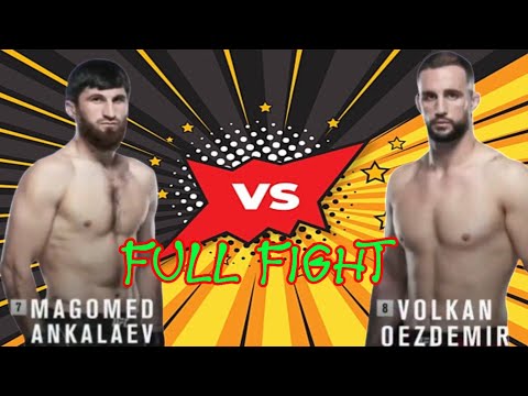 Volkan Oezdemir vs Magomed Ankalaev fight footage