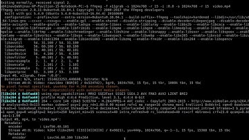 Screen Record via terminal using FFmpeg