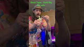 D Rig Presented With Melted Magic Duvk Tape Live Rosin