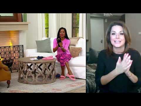 Cuddl Duds Terry Thong Slipper on QVC