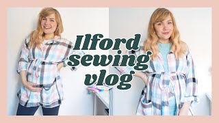 ILFORD (SHIRT) JACKET PATTERN SEW ALONG | Styling in Pregnancy \& Waist Belt