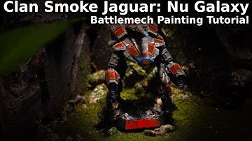Clan Smoke Jaguar: Nu Galaxy Battletech Painting Tutorial
