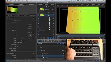 MIDI Control: Motion 5 Behringer BCR2000