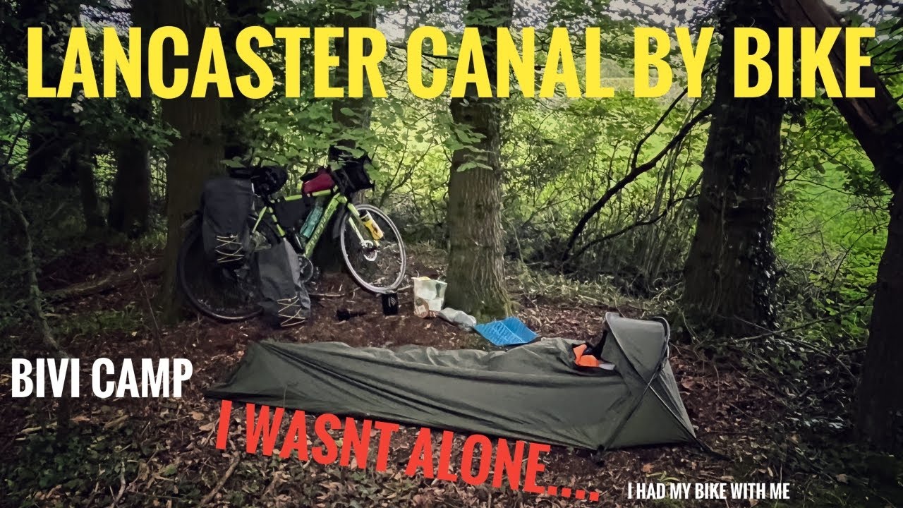 Bike Camping along the Lancaster Canal.