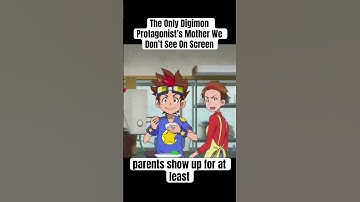 The Only Digimon Protagonist’s Mother We Don’t See On Screen #digimon #shorts #meme #happymothersday