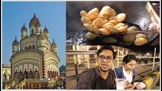 Famous Hing Kochuri beside Dakshineswar Kali Temple || Kolkata street food
