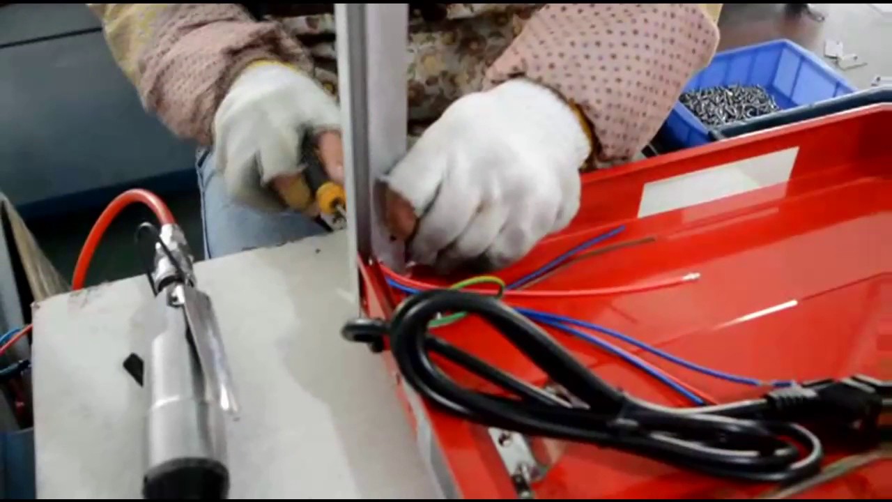 popcorn machine production vedio!