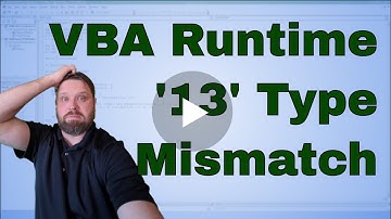 VBA Run-Time Error 