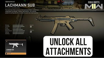 HOW TO UNLOCK ALL ATTACHMENTS IN MW2! (Why Attachments + Optics are Locked) Slimline Pro Explained