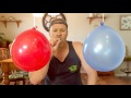 Bernoulli Principle with balloons Experiment