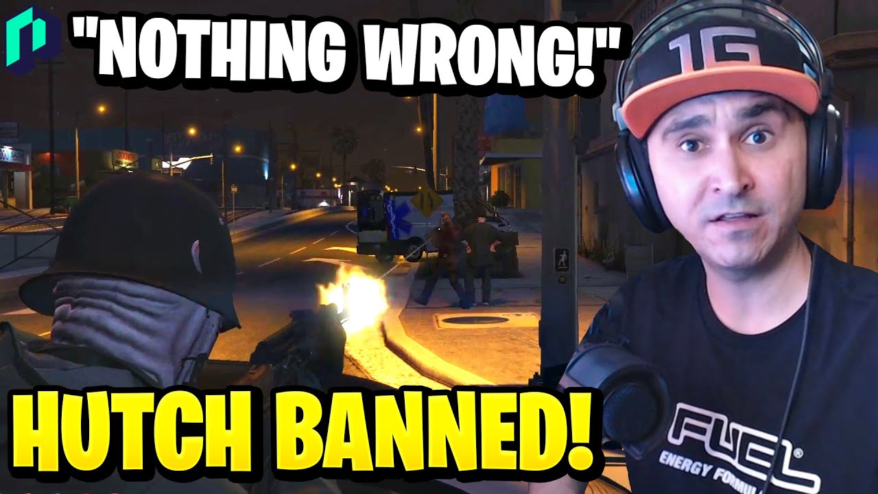 Summit1g Reacts to Hutch Getting BANNED for NOTHING! | GTA 5 NoPixel RP