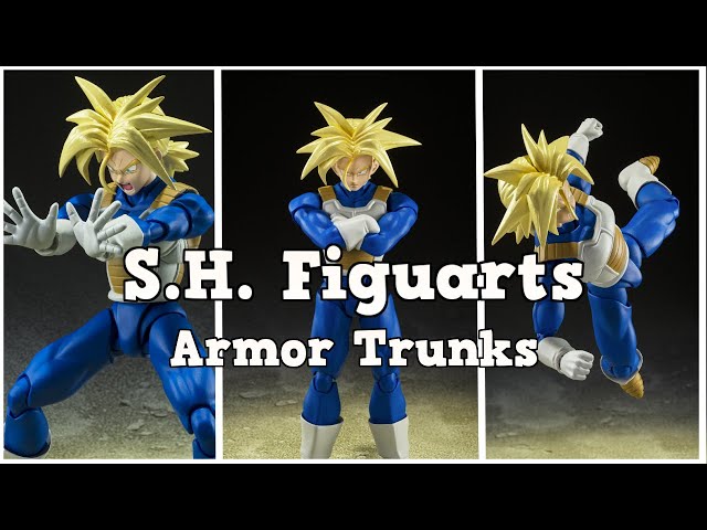NEW! Bandai S.H.Figuarts Dragon Ball Z Super Saiyan Armor Trunks Action  Figure